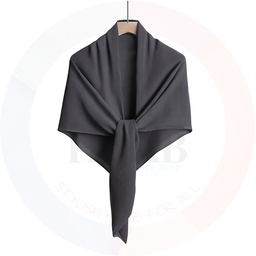 Pleated Chiffon Rhombus scarf