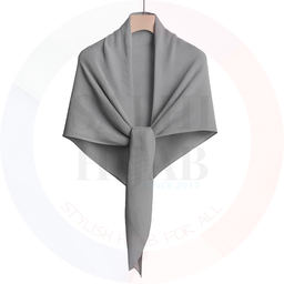 Pleated Chiffon Rhombus scarf