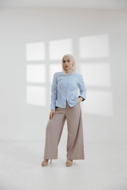 Aurelia Top in Baby Blue