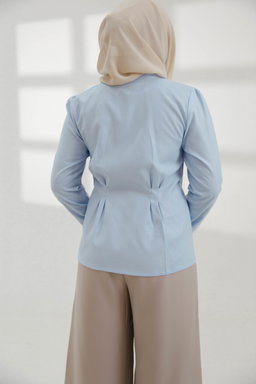 Aurelia Top in Baby Blue