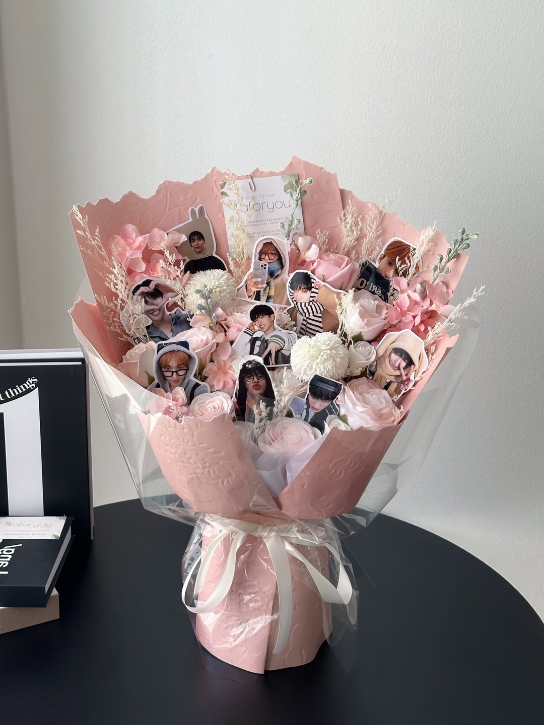 ( pre-order) 10pcs Photo Soap Flower Bouquet