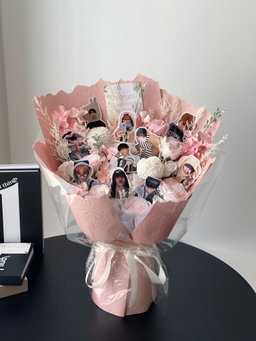 ( pre-order)  10pcs Photo Soap Flower Bouquet 