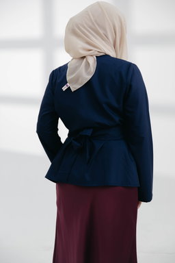 Ayla Top in Navy