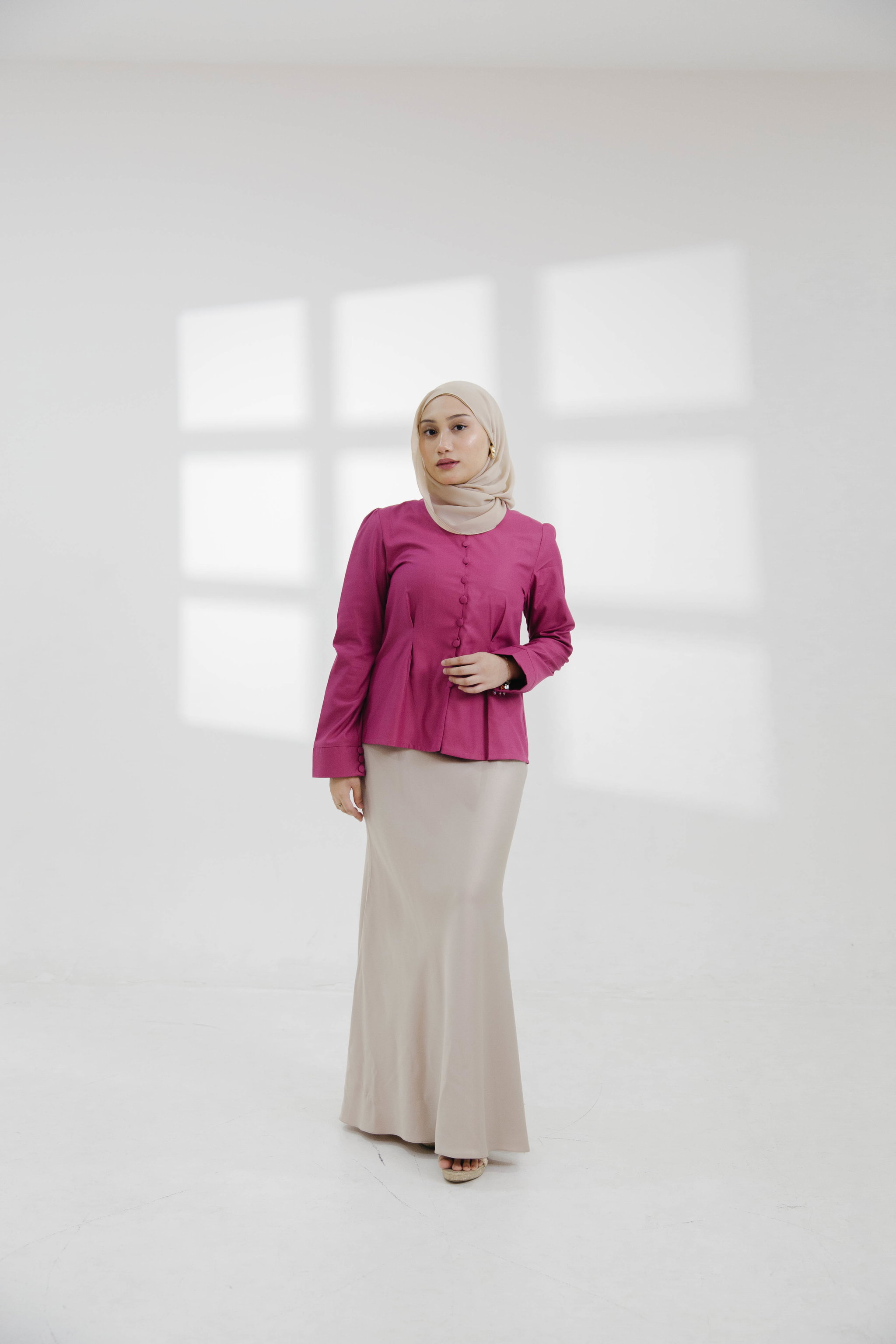 Adara Skirt in Tan_0