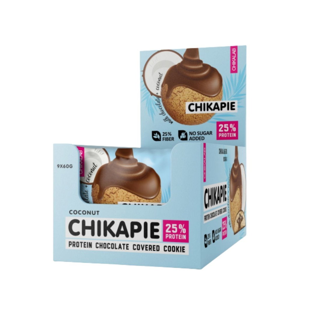 CL Chocolate covered Protein Cookie with filling Coconut