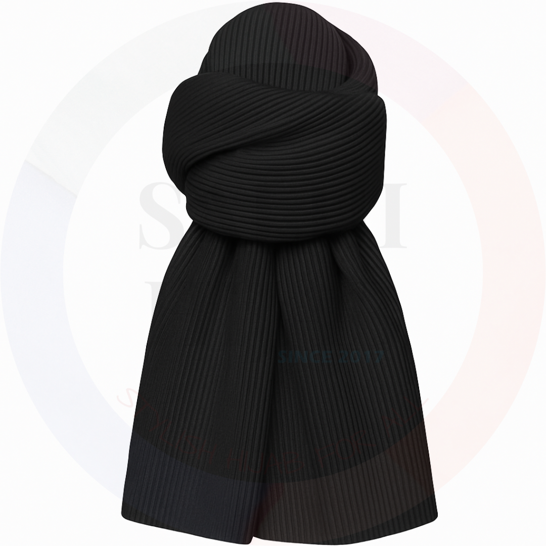 Pleated Chiffon Shawl_1