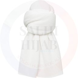 Pleated Chiffon Shawl