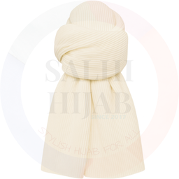 Pleated Chiffon Shawl