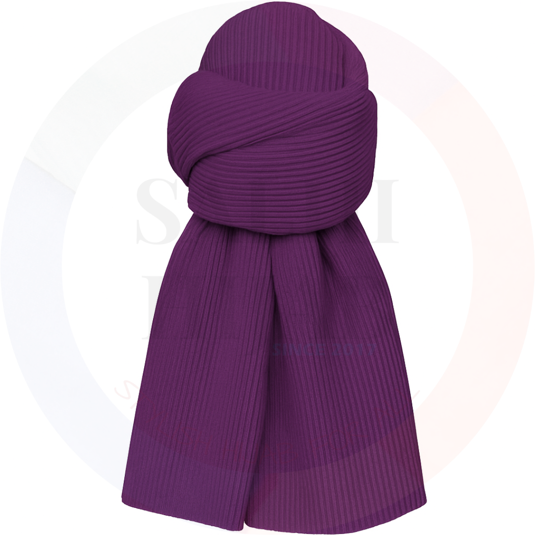 Pleated Chiffon Shawl_11