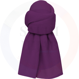 Pleated Chiffon Shawl