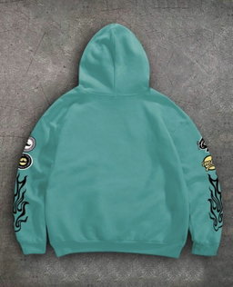 Drawstring Letter Print Simplified Hooded Sweatshirt, Casual Daily