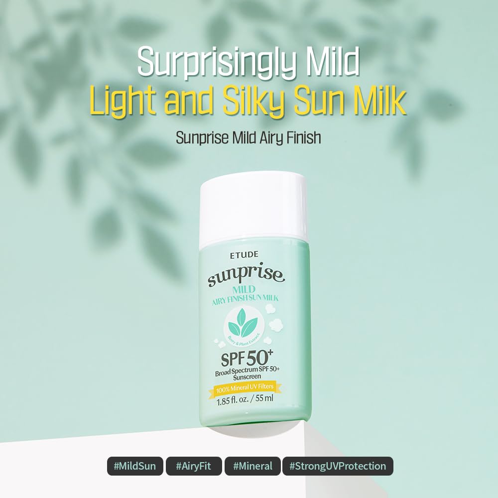 Etude House Sunprise SPF50+ Mild Airy Finish Sun Milk_1