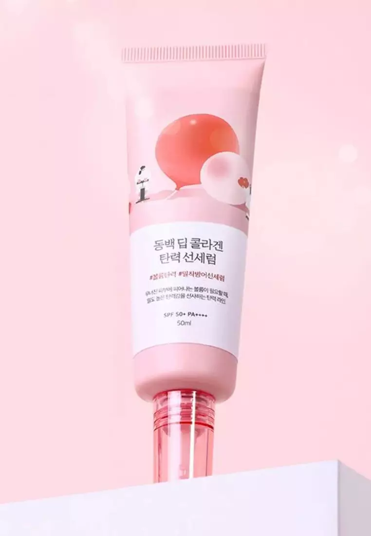 ROUND LAB Camellia Deep Collagen Firming Sun Serum_0