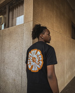Big Sunflower logo tee