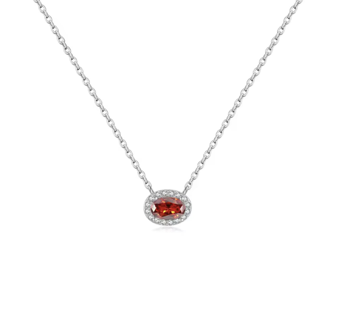 Silver oval necklaces_1