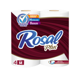 Papel Higiénico Rosal Plus 300 Hojas
