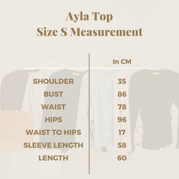 Ayla Top in Black