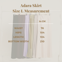 Adara Skirt in Maroon