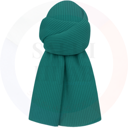 Pleated Chiffon Shawl