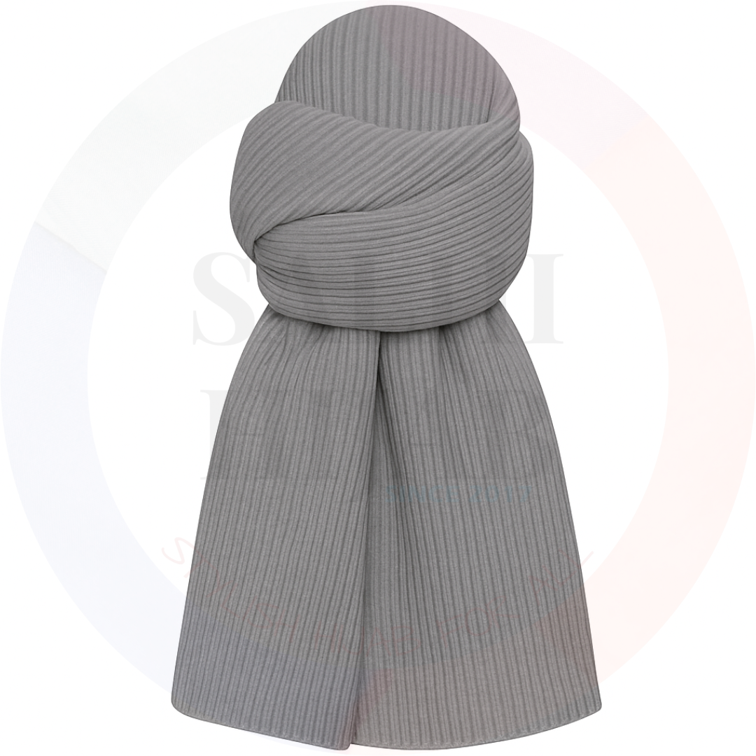 Pleated Chiffon Shawl_23
