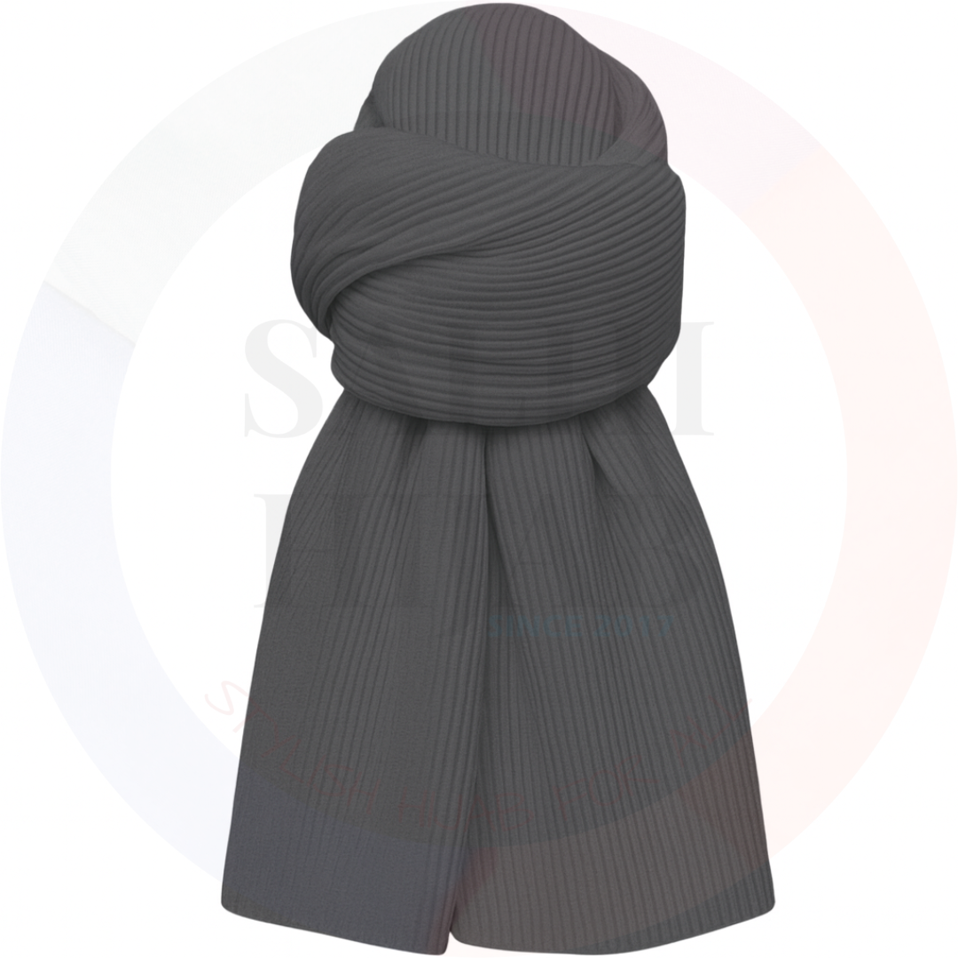 Pleated Chiffon Shawl_27