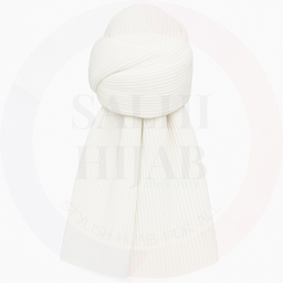Pleated Chiffon Shawl
