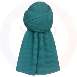 Pleated Chiffon Shawl