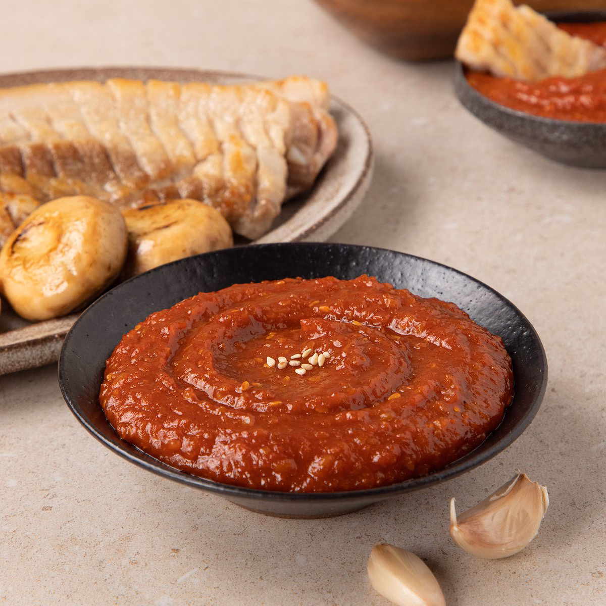 SSAMJANG (Rich& Savory Korean BBQ Dipping Sauce) サムジャン (お肉に合うコク旨タイプ)_1