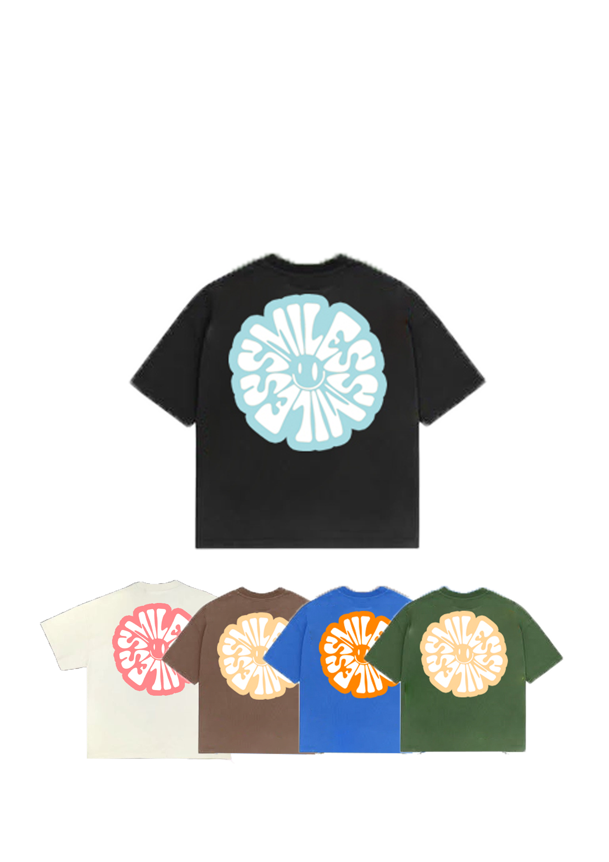 Big Sunflower logo tee_0