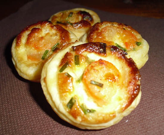 Mini quiches - À la Crevette (x10)_0