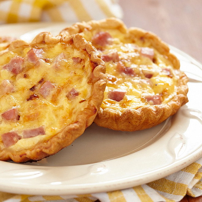 Mini quiches - Au Jambon bœuf/volaille  (x10)