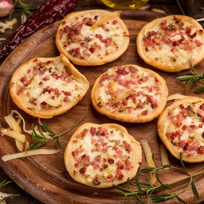 Mini pizzaJambon Volaille (x10)