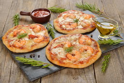 Mini pizza Crevette (x10)