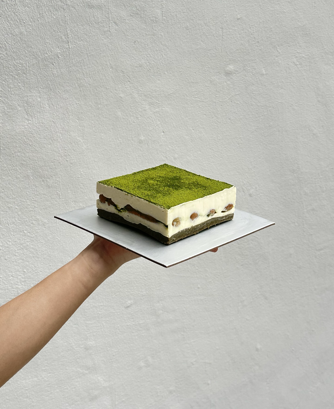 8" Matcha Tiramisu Brownie (Non Alcohol)
