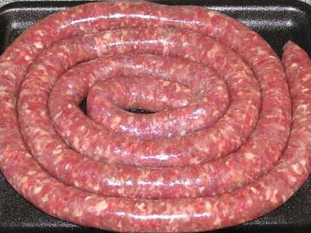 Beef sausage 