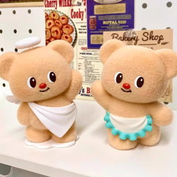 Butterbear Little Day of Working Blind Box Figure