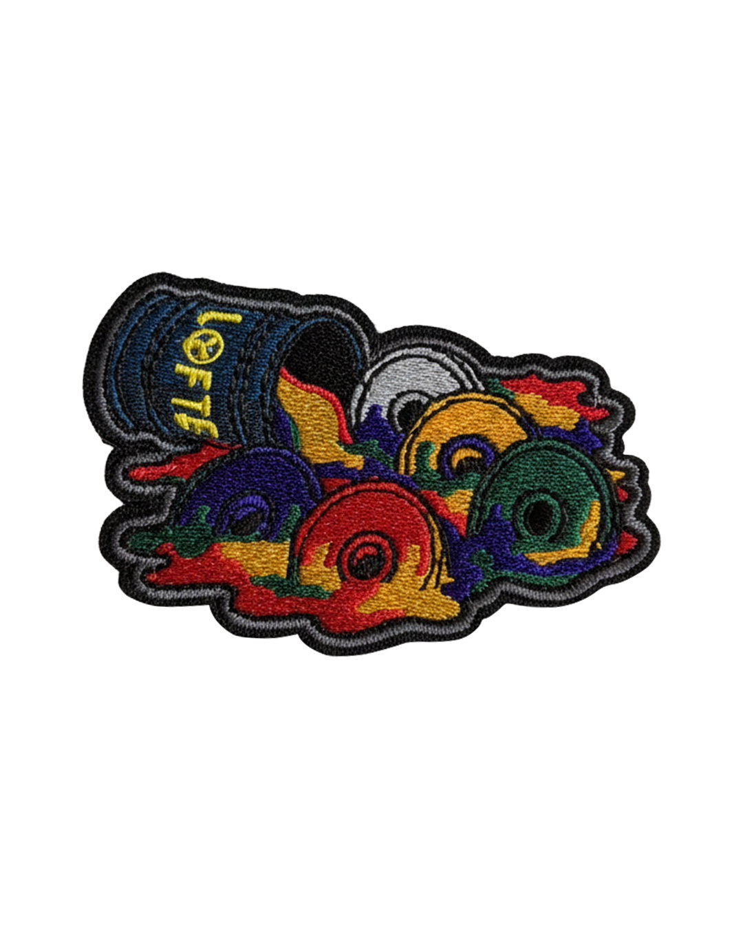 LOFTE Toxic Spill Velcro Patch