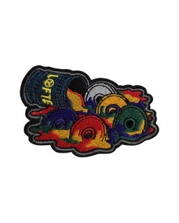 LOFTE Toxic Spill Velcro Patch