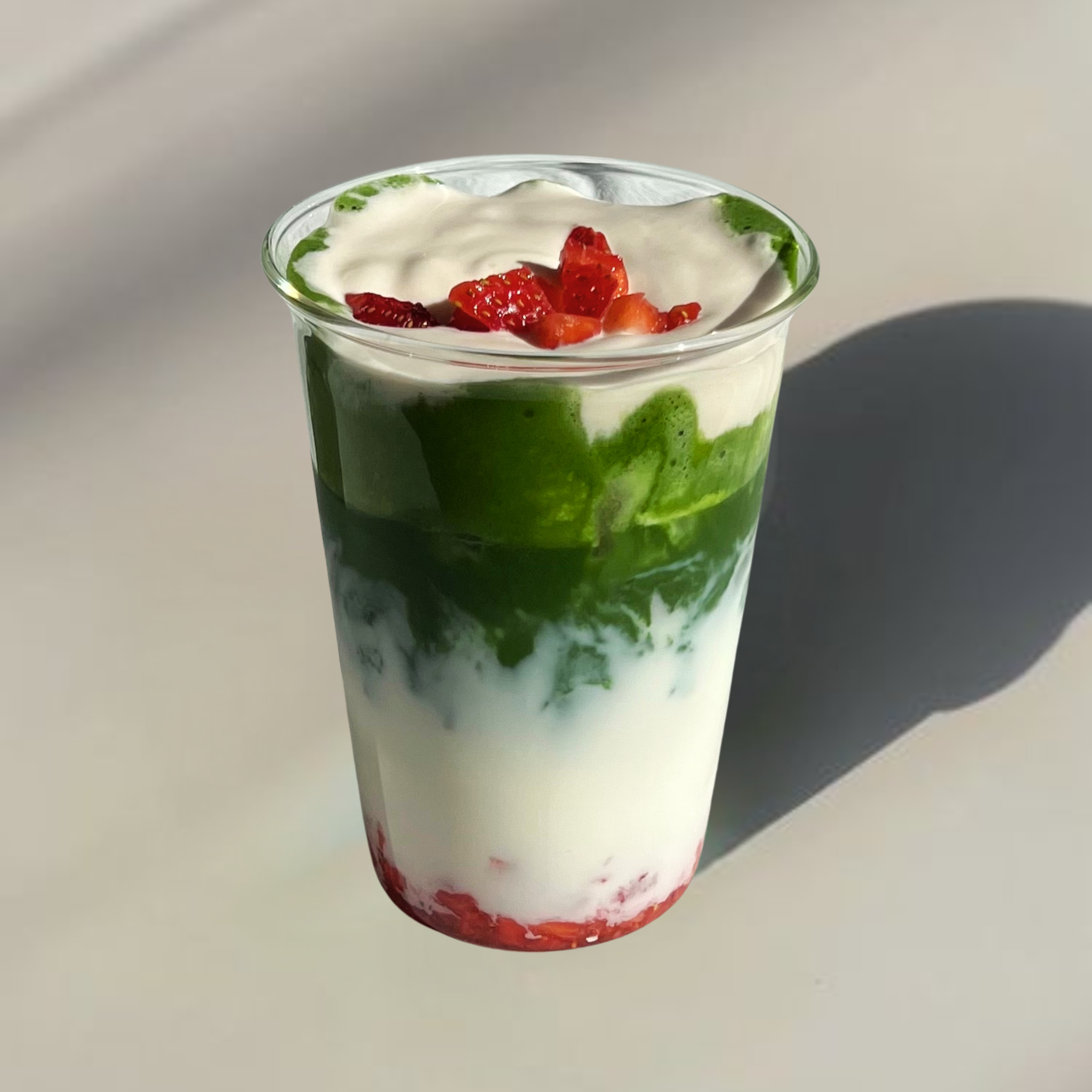 Strawberry Cloud Matcha Latte _0