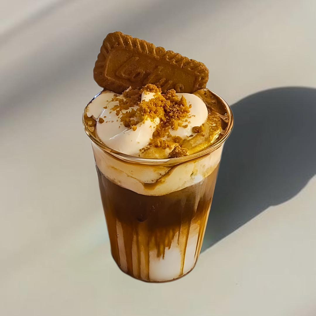 Cookie Butter Dalgona Latte