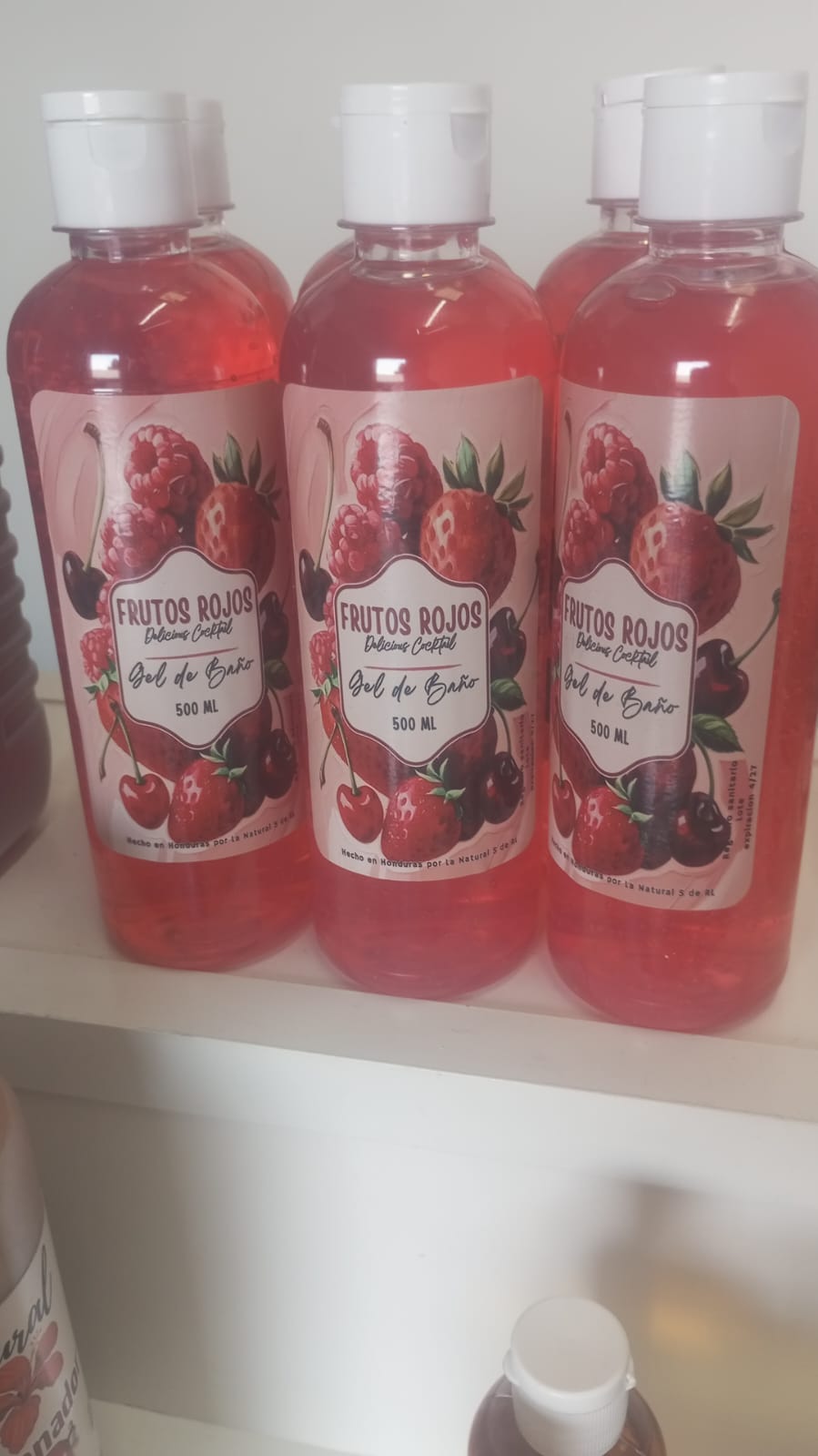 Frutos rojos Gel de baño