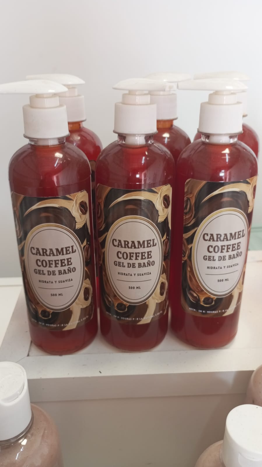 Caramel coffee Gel de baño 500 ML