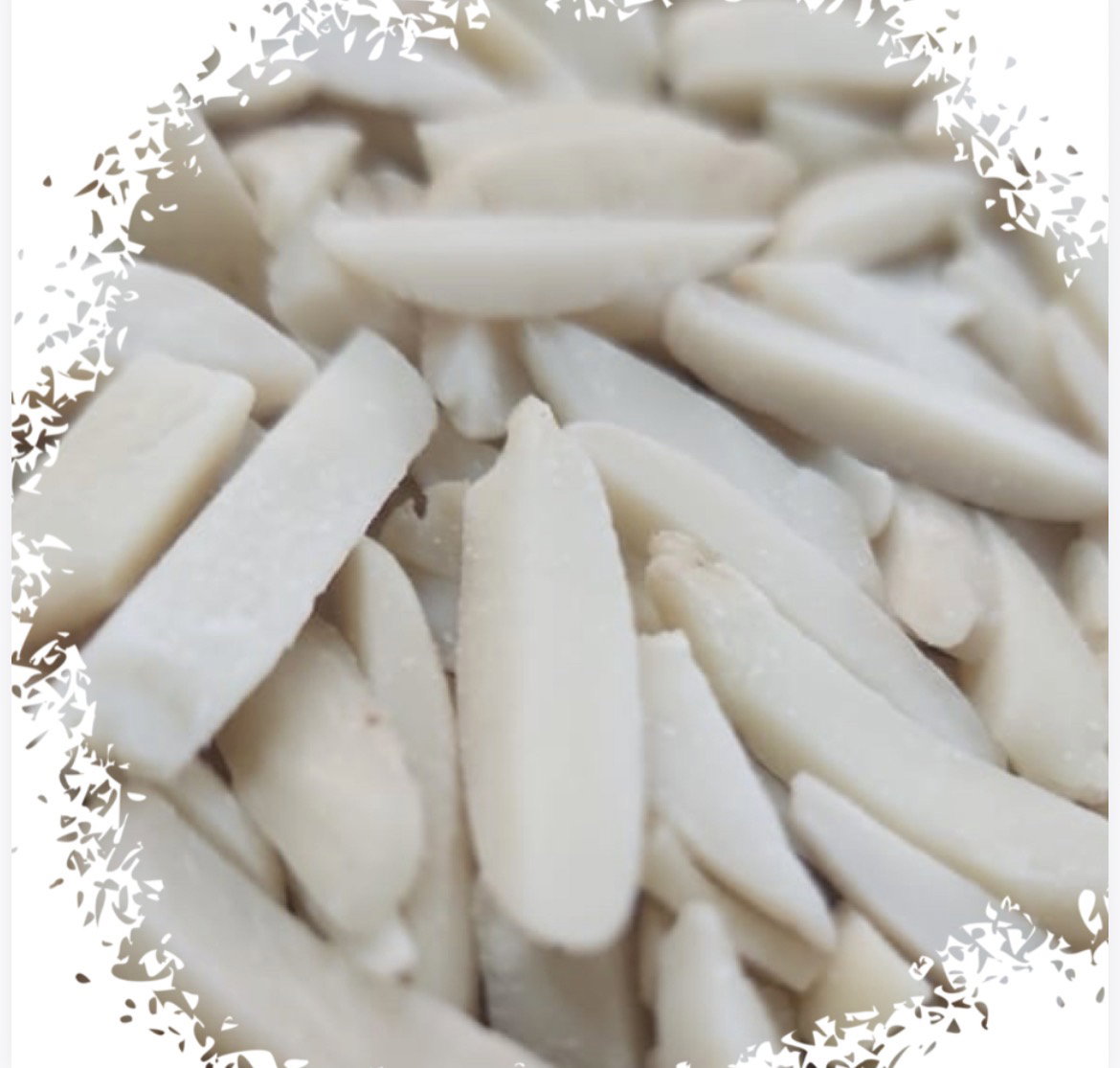 Fingers sliced almonds لوز اصابع_0