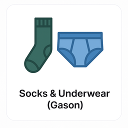 🩲Underwear & Socks 🧦 (Gason & Fanm)