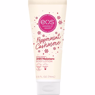 eos Peppermint Cashmere Body Lotion Travel Size 74ml Limited Edition (Holiday Collection 2025)_0