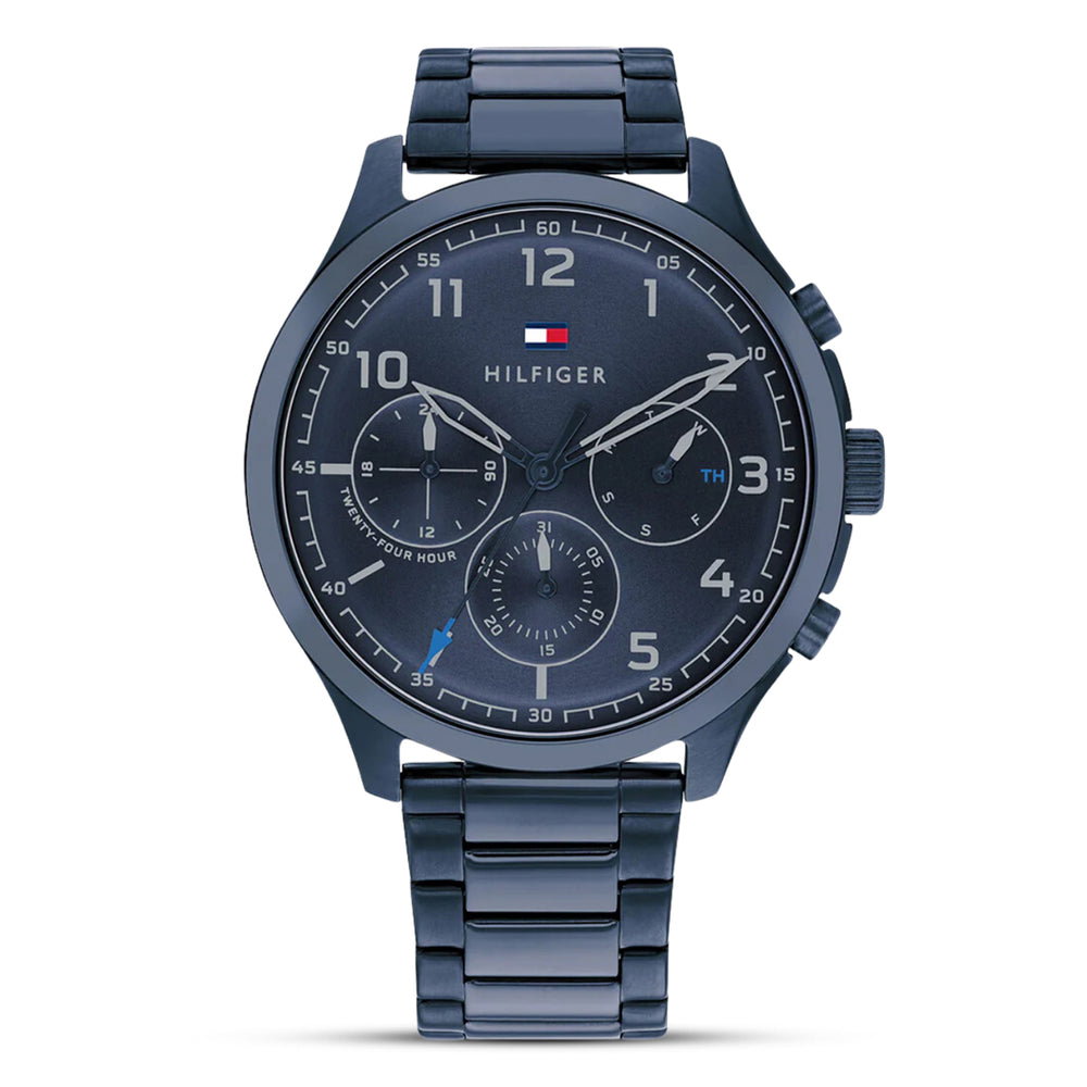 Tommy Hilfiger Asher Chronograph Blue Dial Men's- 1791853_0
