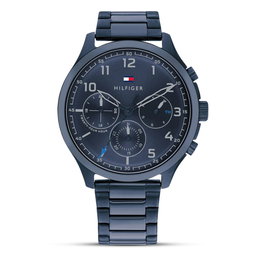 Tommy Hilfiger Asher Chronograph Blue Dial Men's- 1791853