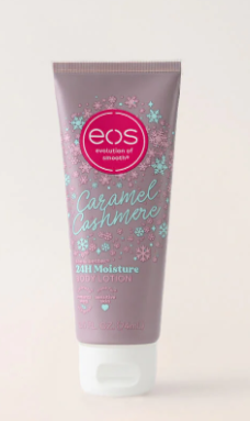 eos Caramel Cashmere Body Lotion Travel Size 74ml Limited Edition (Holiday Collection 2025)