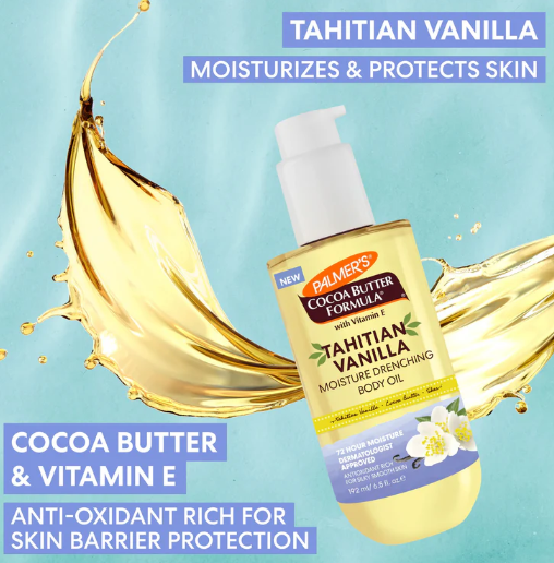 Palmer's Tahitian Vanilla Body Oil 192ml