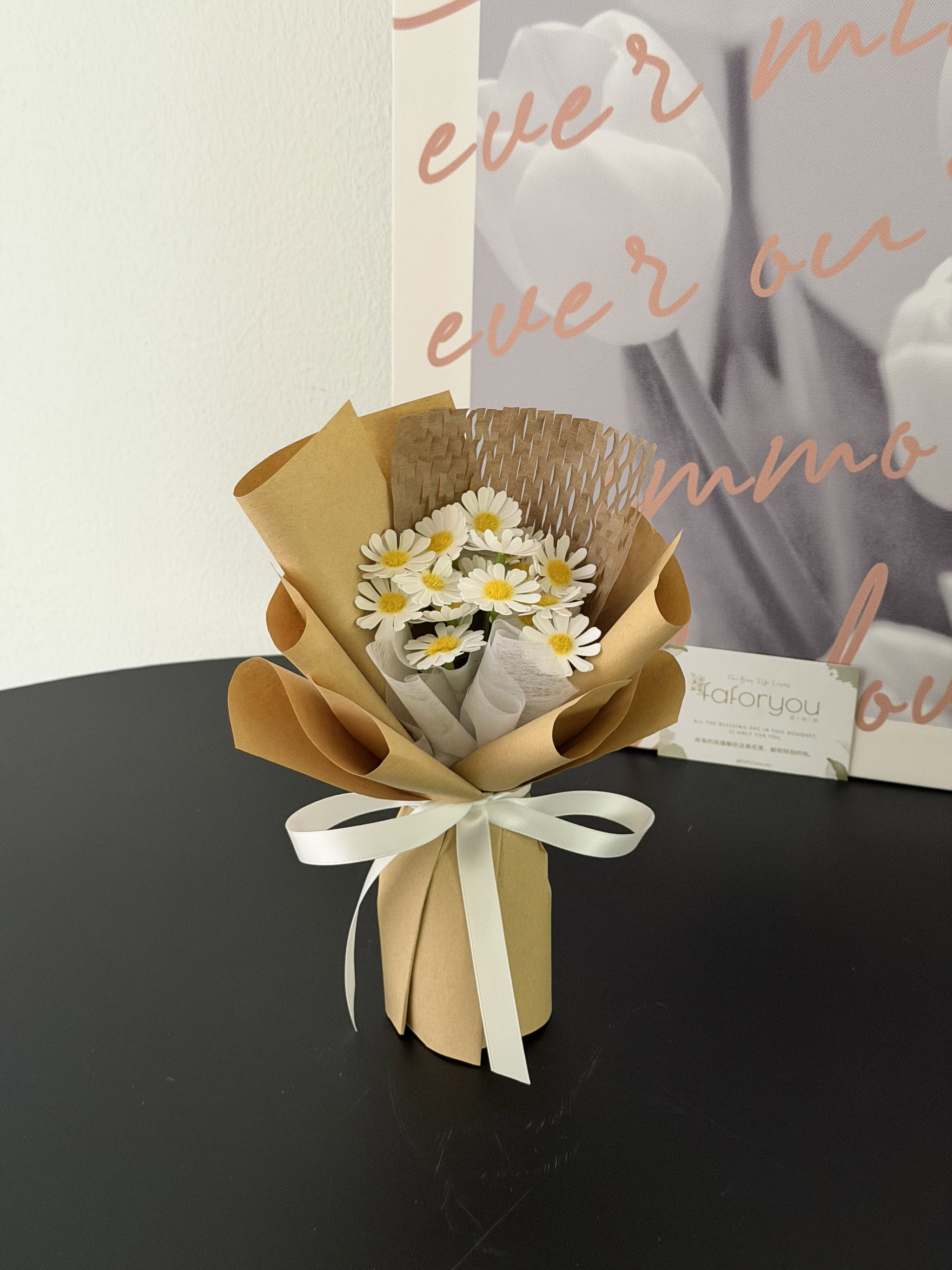 (U001) Daisy Soap Rose Bouquet   _2